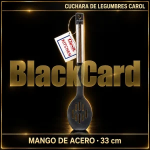 CUCHARA DE LEGUMBRES MANGO DE ACERO 33CM CAROL