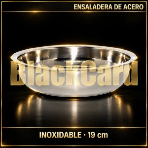 ENSALADERA ACERO INÓX. 19CM
