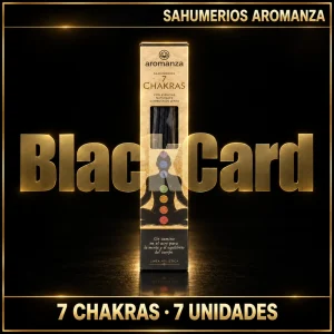 SAHUMERIOS AROMANZA 7 CHAKRAS X7 UNIDADES