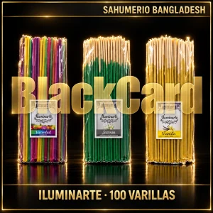 SAHUMERIO BANGLADESH X100 VARILLAS ILUMINARTE
