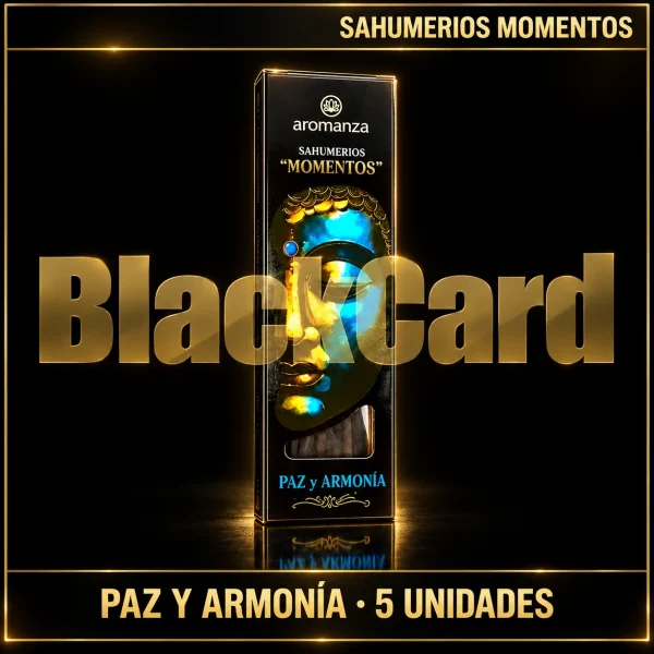 SAHUMERIO MOMENTOS X5 UNIDADES - PAZ Y ARMONIA