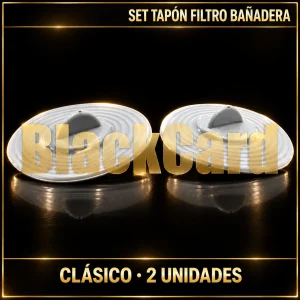 SET TAPON FILTRO BAÑADERA CLASICO X2