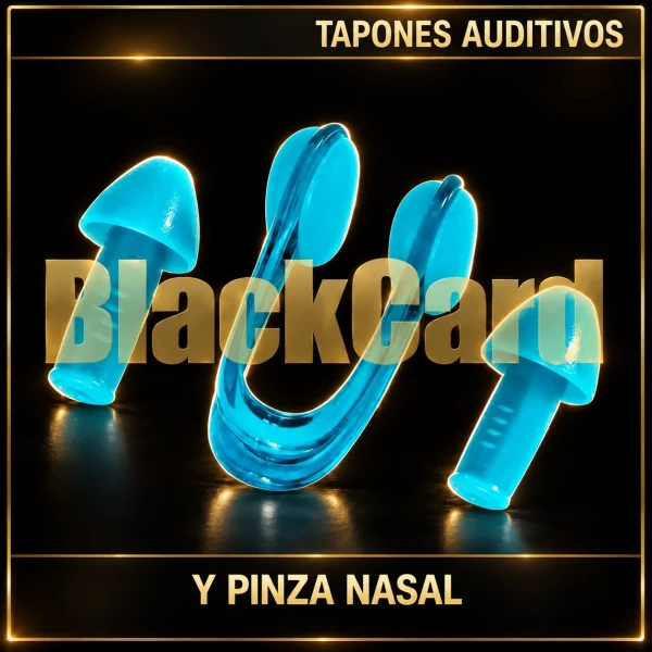 TAPONES AUDITIVOS Y PINZA NASAL