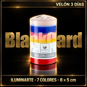 VELON 3 DIAS 7 COLORES 8X5CM ILUMINARTE