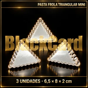 PASTA FROLA TRIANGULAR MINI X3 6.5X8X2CM