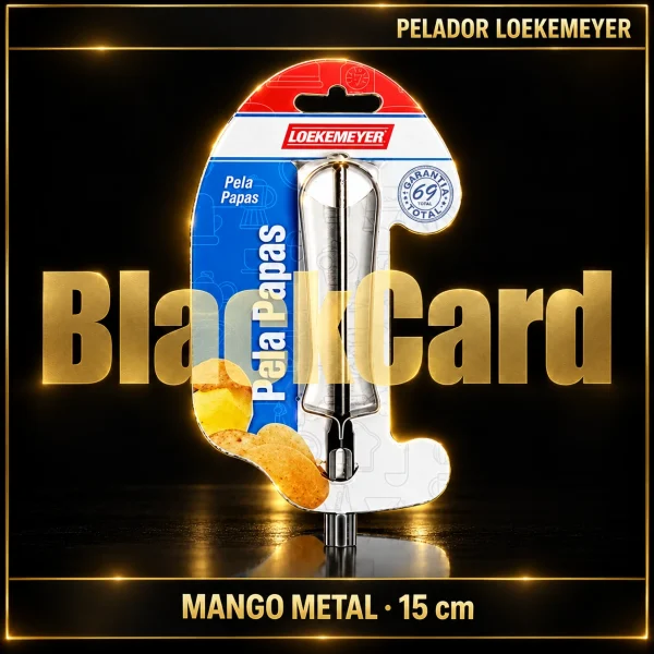 PELADOR MANGO METAL 15CM LOEKEMEYER