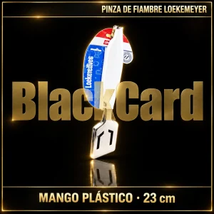 PINZA DE FIAMBRE MANGO PLASTICO 23CM LOEKEMEYER