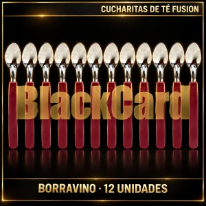 CUCHARITA DE TE X 12 BORRAVINO FUSION BOLSA
