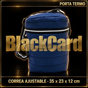 PORTA TERMO C/CORREA AJUSTABLE 35X23X12CM