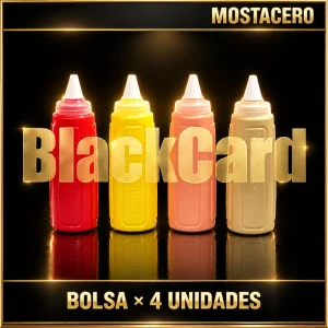 MOSTACERO BOLSA X 4 UNIDADES