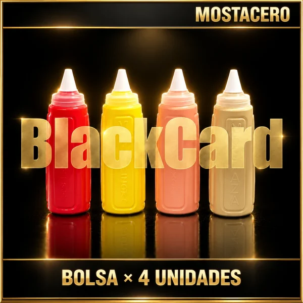 MOSTACERO BOLSA X 4 UNIDADES