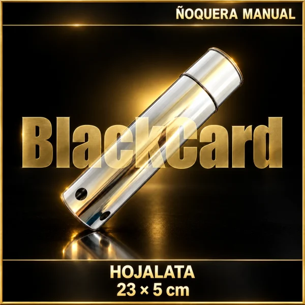 ÑOQUERA MANUAL DE HOJALATA 23X5CM