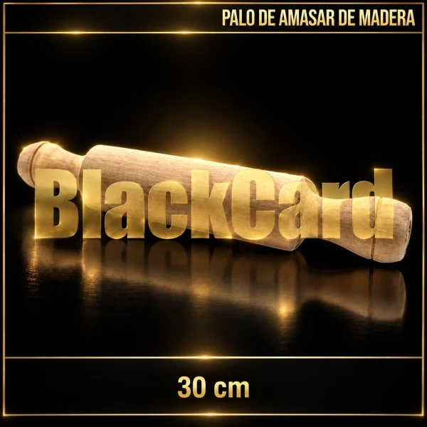 PALO DE AMASAR MADERA 30 CM