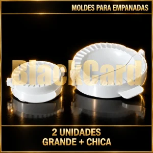 MOLDE PARA EMPANADAS X2 GRANDE + CHICA
