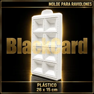 MOLDE PARA RAVIOLONES DE PLASTICO 26X15CM