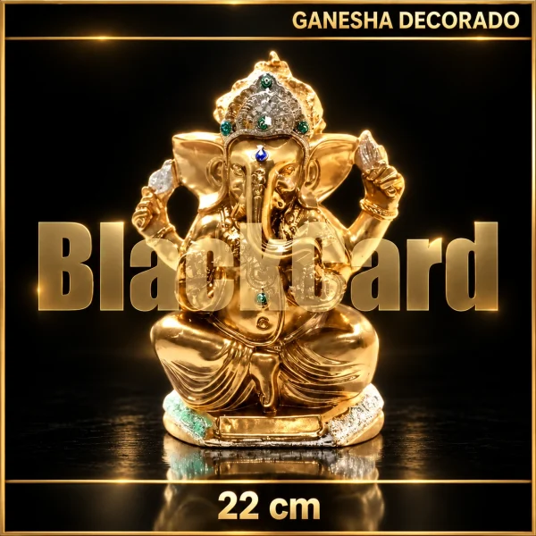 GANESHA CHICOS DECORADAS 22CM