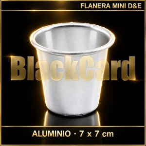 FLANERA MINI DE ALUMINIO D&E 7X7CM