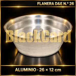 FLANERA ALUMINIO D&E Nº26 26X12CM