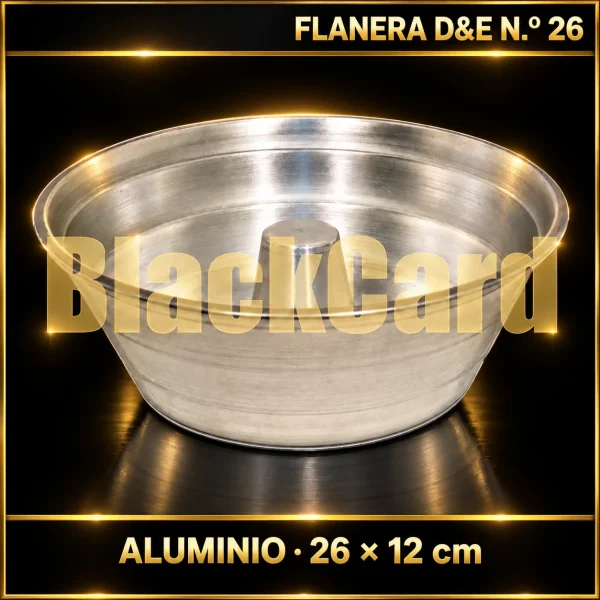 FLANERA ALUMINIO D&E Nº26 26X12CM