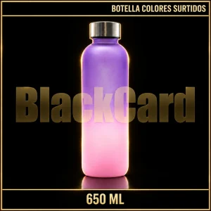 BOTELLA 650ML COLORES SURTIDOS