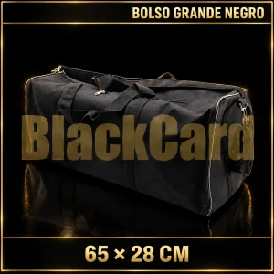BOLSO GRANDE NEGRO 65X28CM