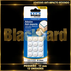 ADHESIVO ANTI-IMPACTO REDONDO TAMAÑO PEQUEÑO 12MM X12