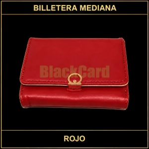 BILLETERA MEDIANA(ROJO)