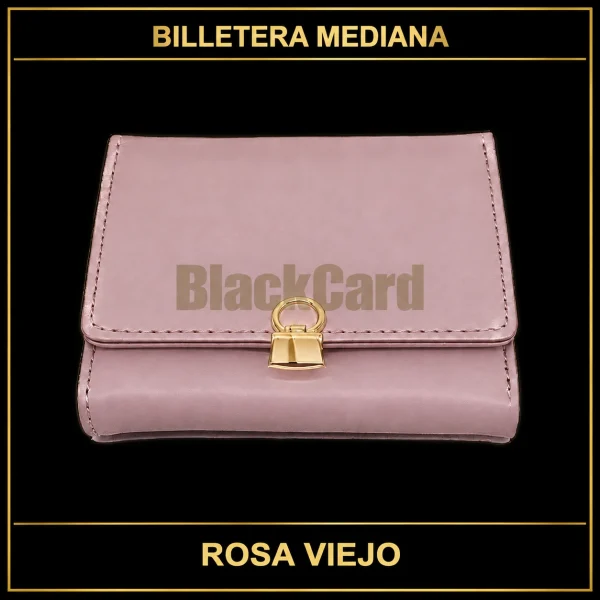 BILLETERA MEDIANA(ROSA VIEJO)