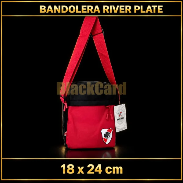 BANDOLERA RIVER PLATE 18X24CM