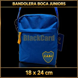 BANDOLERA BOCA JUNIORS 18X24CM