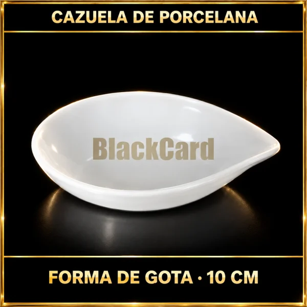 CAZUELA EN FORMA DE GOTA