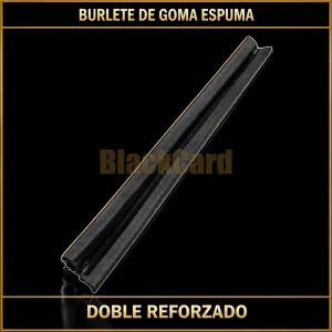 BURLETE DE GOMA ESPUMA DOBLE REFORZADO
