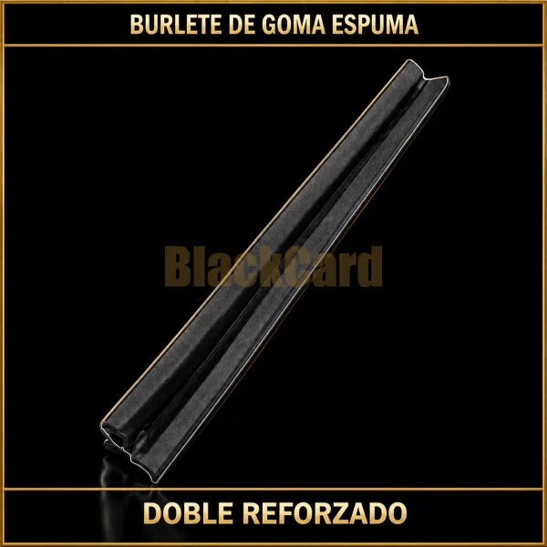 BURLETE DE GOMA ESPUMA DOBLE REFORZADO