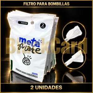FILTRO PARA BOMBILLAS X 2 UNI