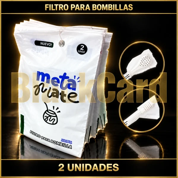 FILTRO PARA BOMBILLAS X 2 UNI