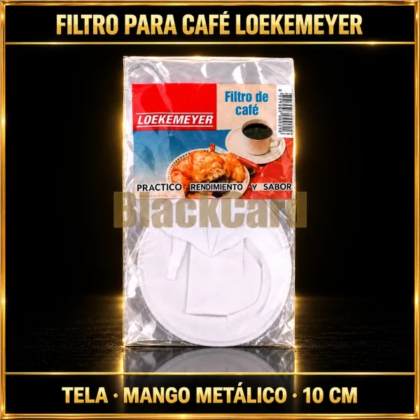 FILTRO DE TELA P/ CAFE MANGO METAL 10CM LOEKEMEYER