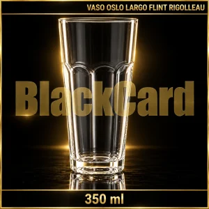VASO OSLO TRAGO LARGO FLINT VIDRIO 350ML RIGOLLEAU