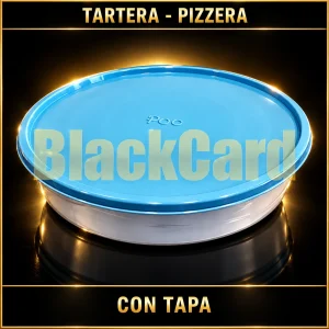 TARTERA-PIZZERA CON TAPA