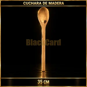 CUCHARA MADERA 35CM