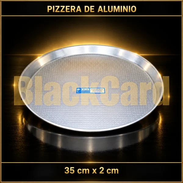 PIZZERA DE ALUMINIO 35X2CM