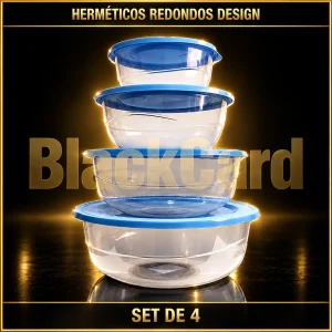 HERMETICO REDONDO X 4 DESIGN