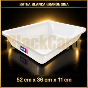BATEA RECTANGULAR BCA GD SINA 52X36X11