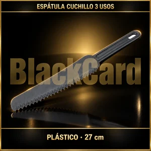 ESPÁTULA CUCHILLO PLÁSTICO 3 USOS 27CM