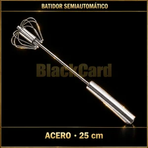BATIDOR 25CM ACERO SEMI AUTOMATICO