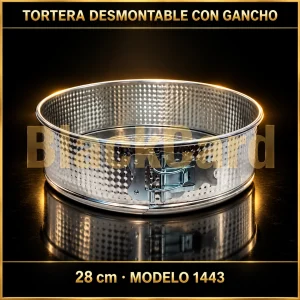 TORTERA DESMONTABLE CON GANCHO 28CM (1443)