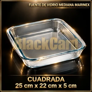 FUENTE MARINEX CUADRADA MEDIANA 25X22CM