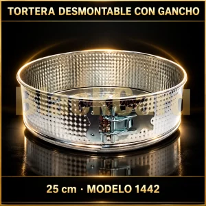 TORTERA DESMONTABLE CON GANCHO 25CM (1442)