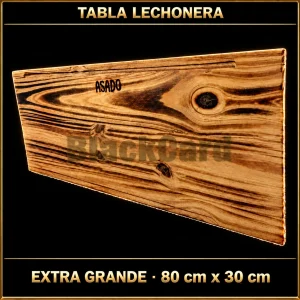 TABLA LECHONERA EXTRA GRANDE 80X30CM