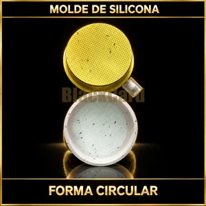 MOLDE DE SILICONA CIRCULAR