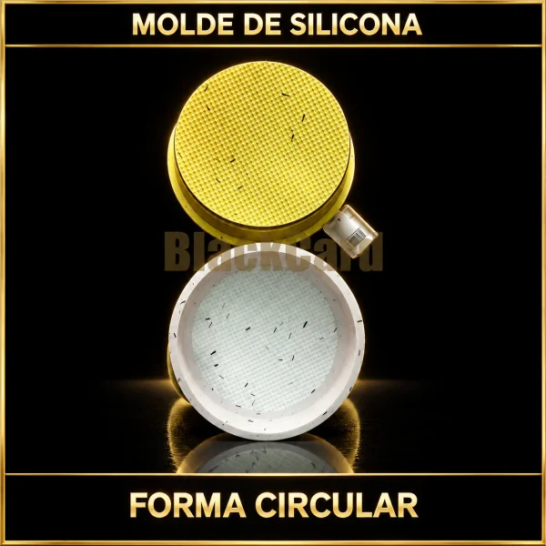 MOLDE DE SILICONA CIRCULAR